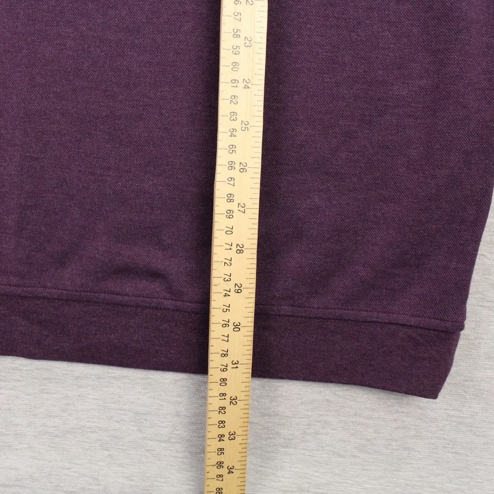 Peter Millar 1/4 Zip Pullover Mens Size XXL Grape Crown Comfort Cotton Blend